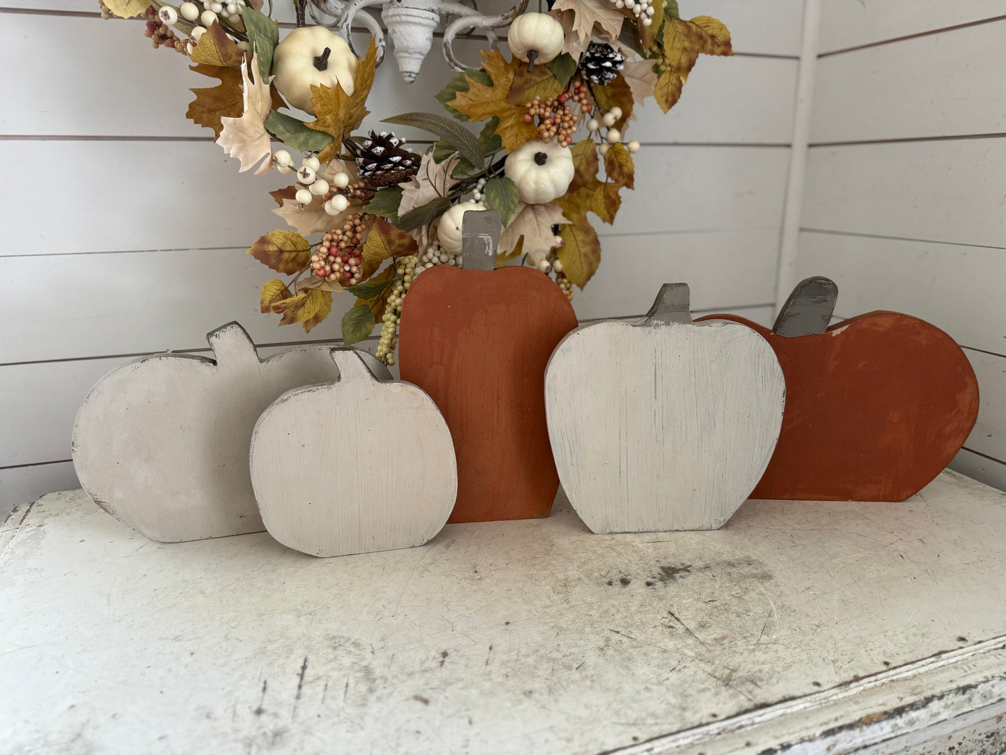 Hand cut Hand Painted & Stamped Pumpkins sold individually