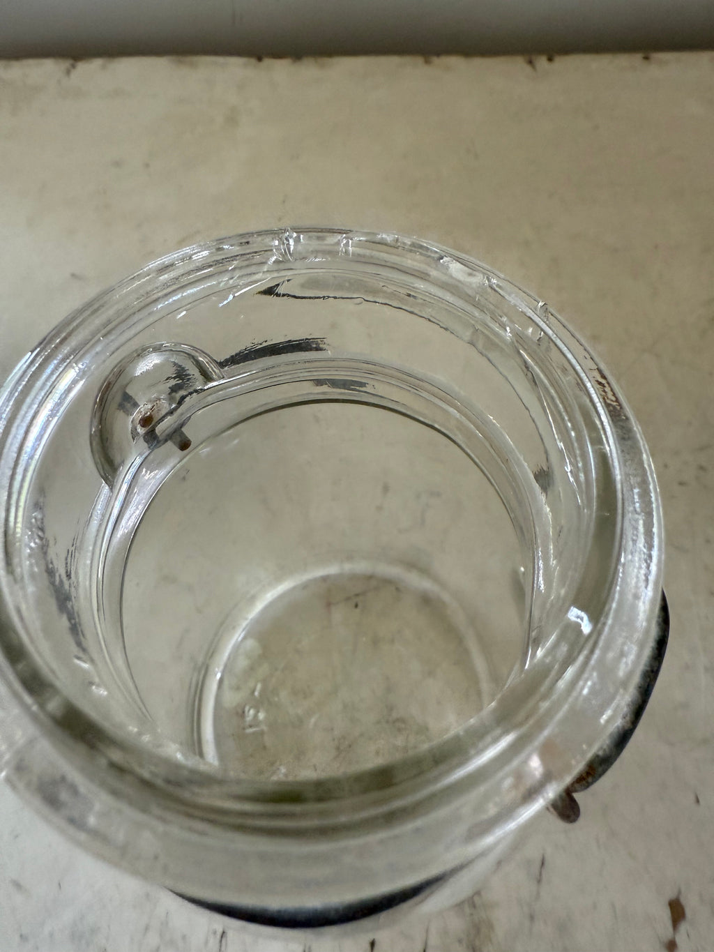 Hermetic, Atlas, easy seal mason jars sold separately - slight imperfections due to age not for canning