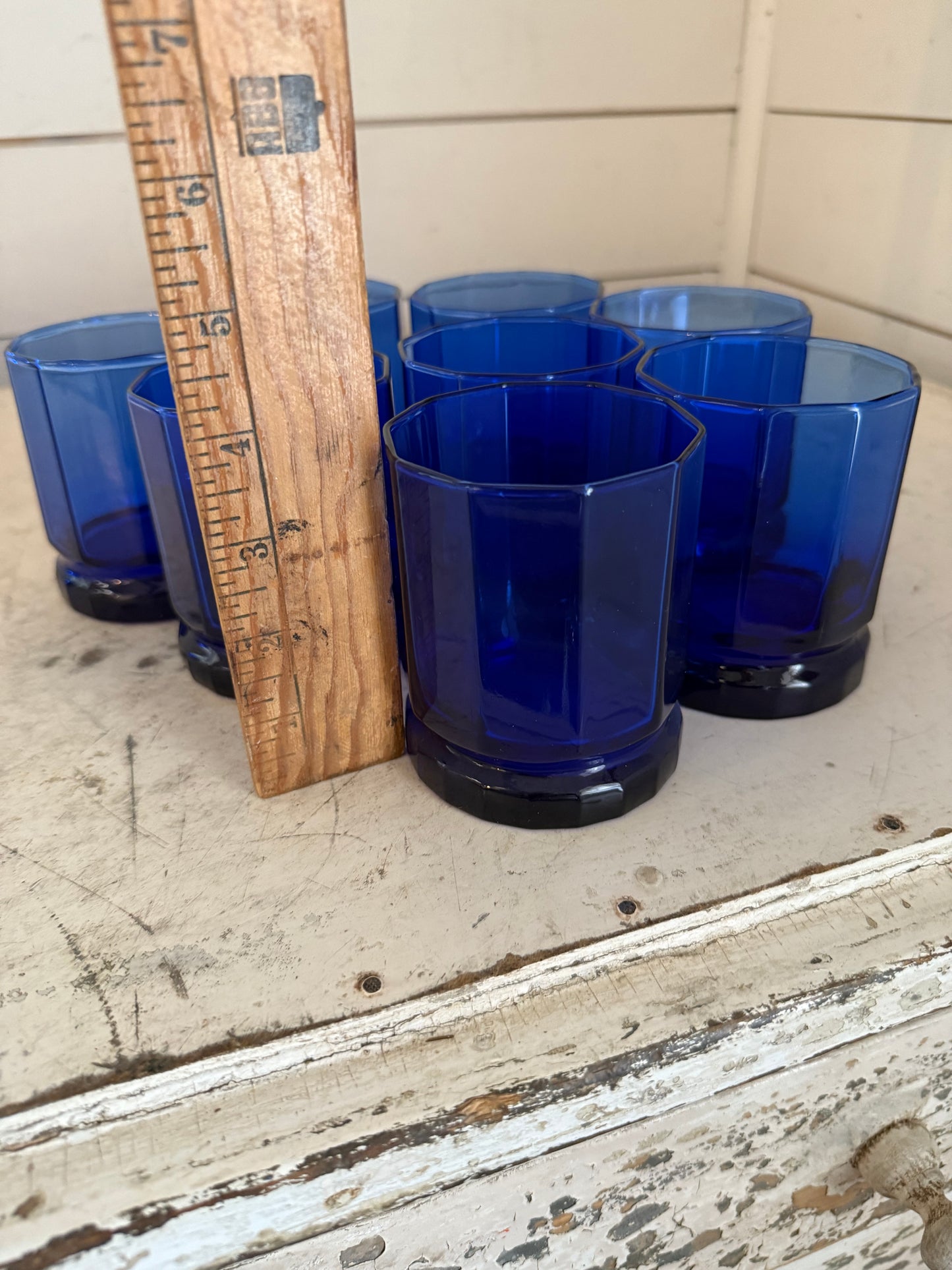 Cobalt Blue Glasses - Sold Individually