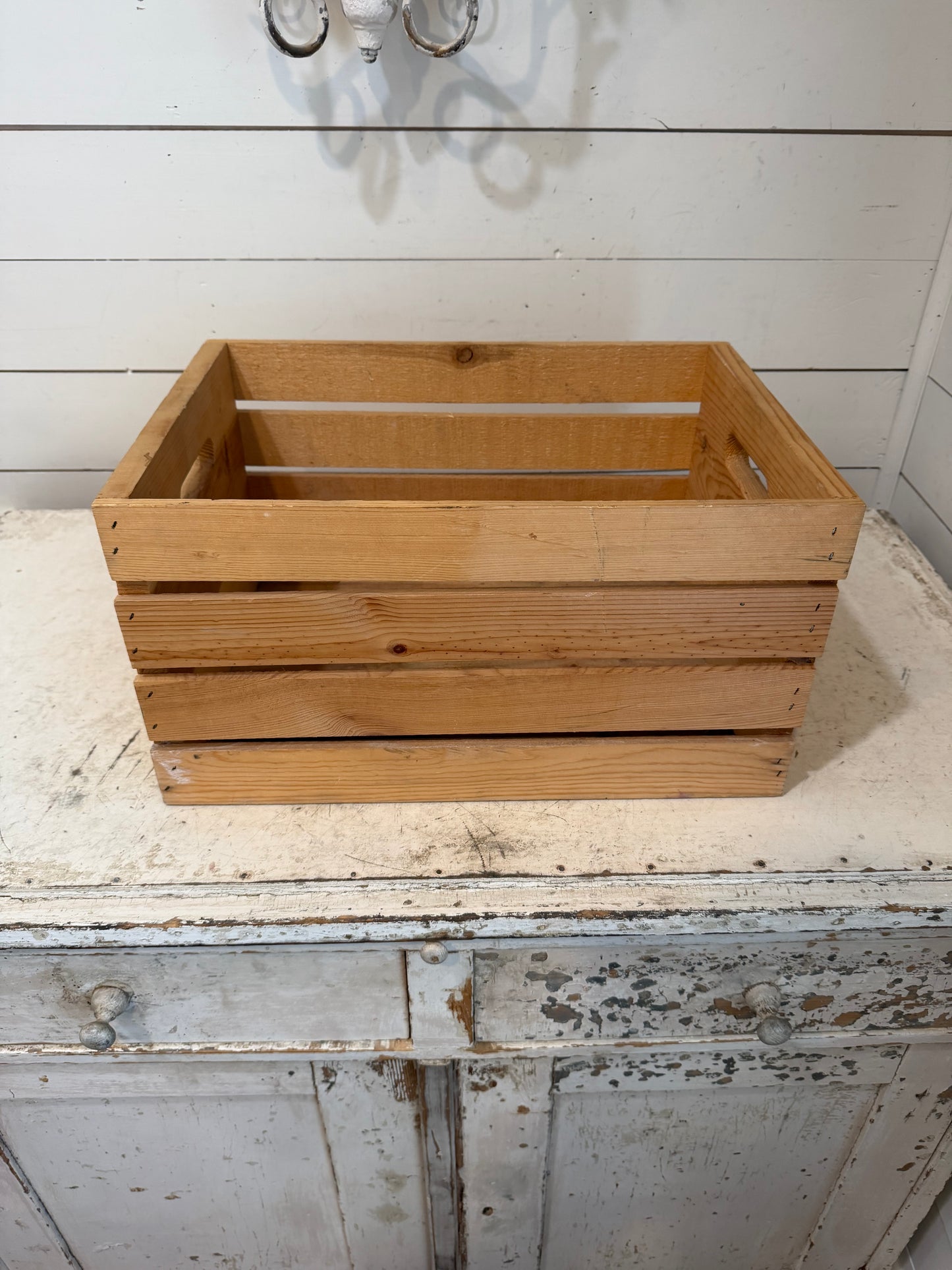 Wood Crate “Apple Box” - Will get Makeover - zeb is making it over. It will not be custom he has a plan