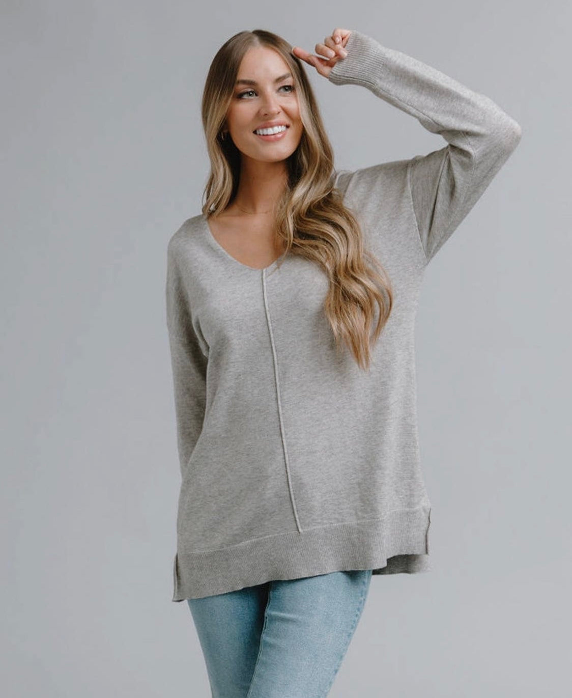 Gray Saturday & Sunday Sweater | Downeast