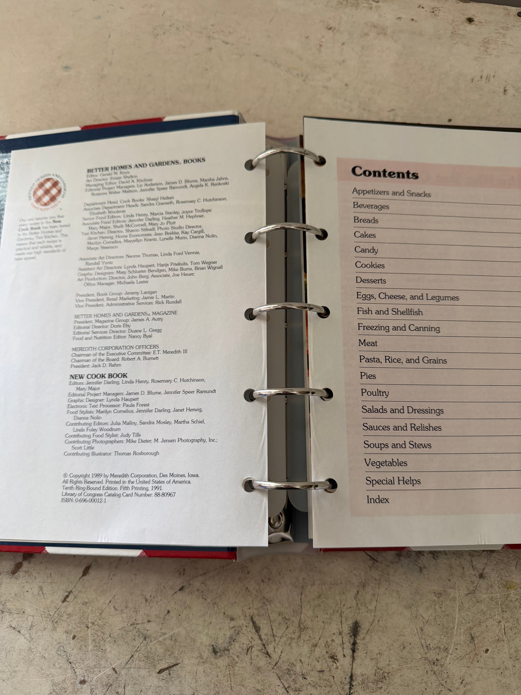 Better Homes & Gardens new cookbook 10th edition