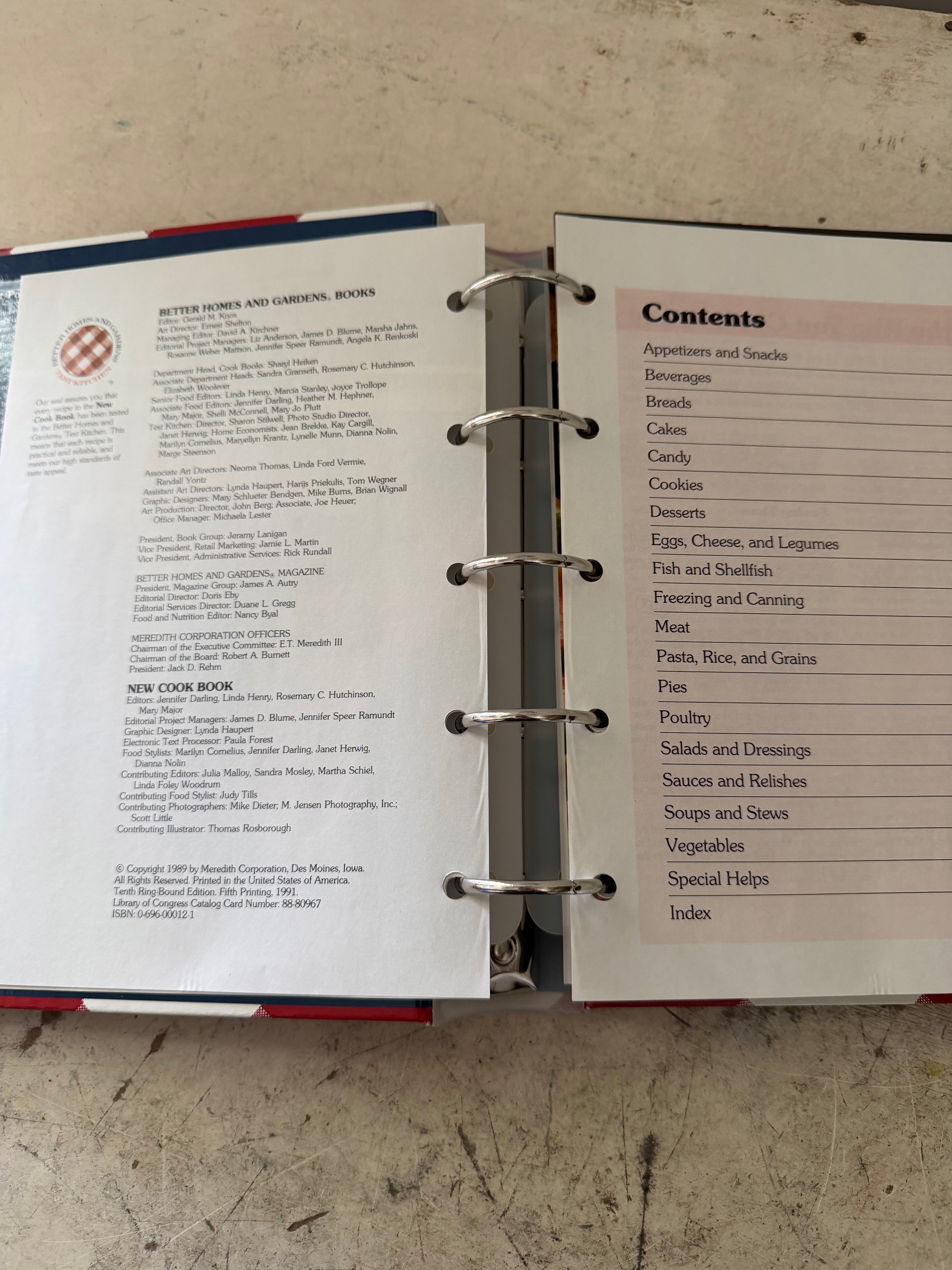 Better Homes & Gardens new cookbook 10th edition