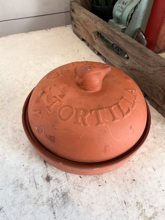 Norpro Terra Cotta Garlic Baker and Tortilla Warmer