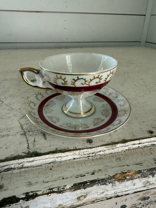 Lefton Teacup & Saucer