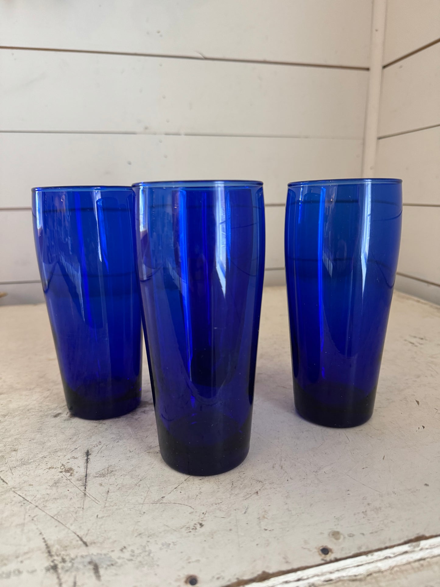 Cobalt Blue Tumblers - Sold Individually