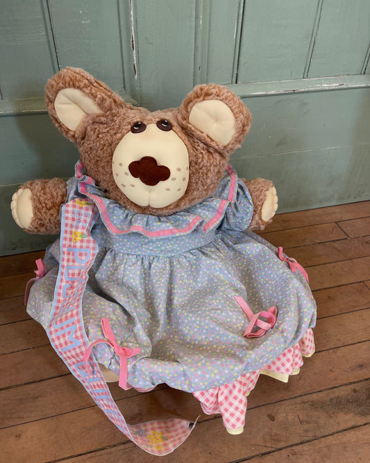 Vintage 1986 Furskins Selma Jean Possum Queen 22" Plush Doll by Xavier Roberts