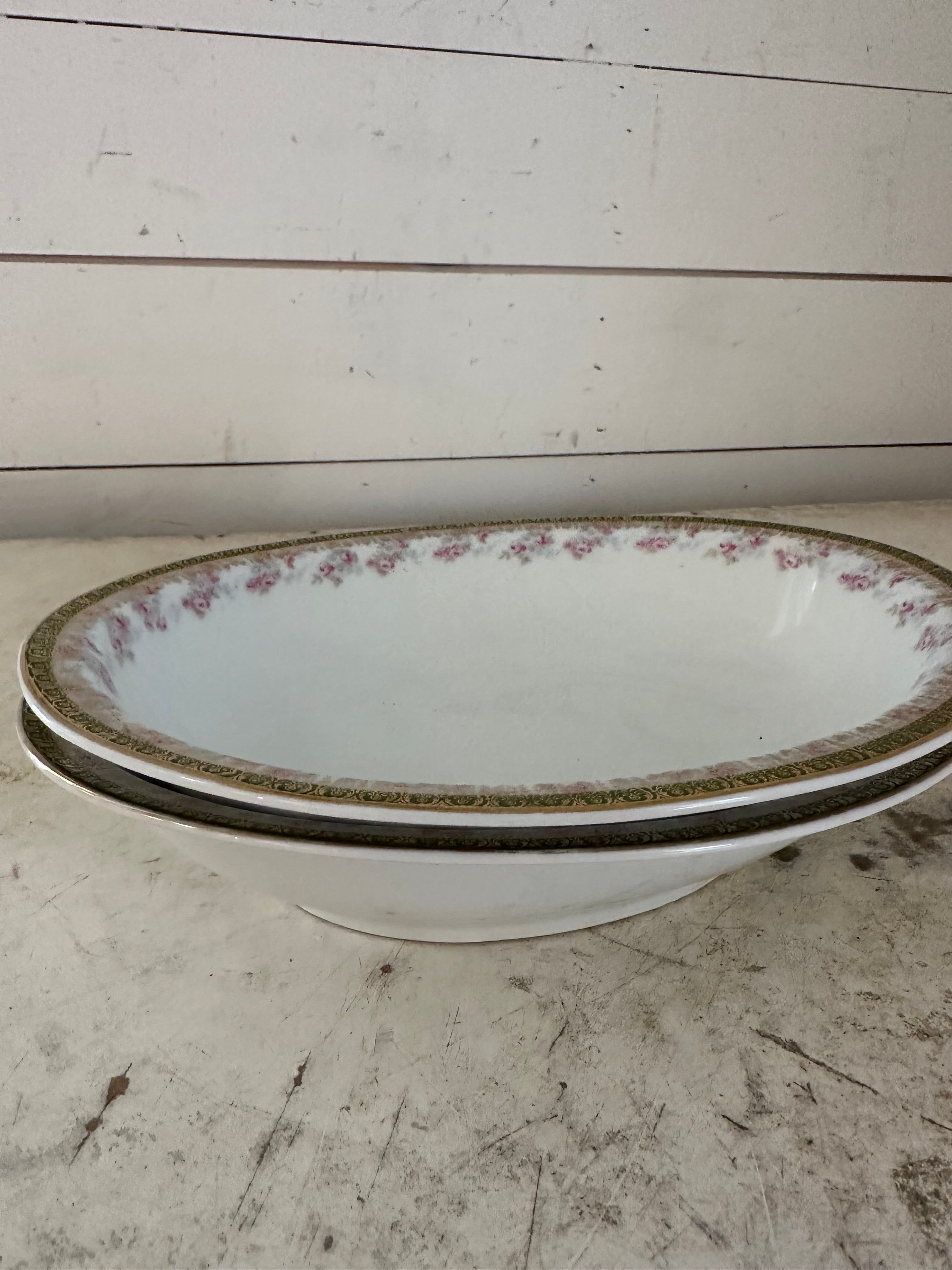 Beautiful Oval Serving Bowl - sold individually