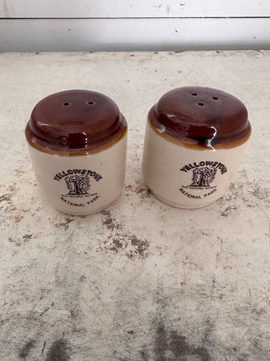 Yellowstone National Park Salt and Pepper Shaker