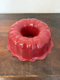 Red 6 Cup Bundt Pan
