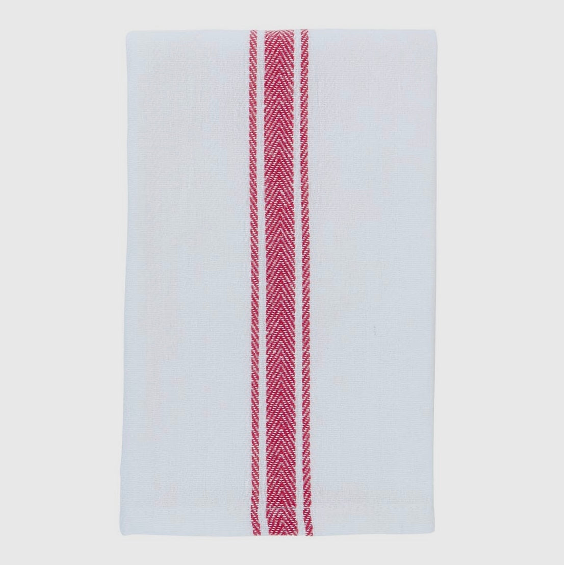 Red Striped Kitchen Towel