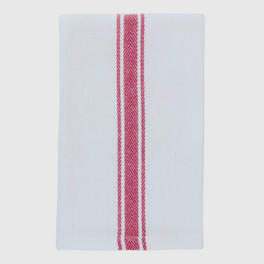 Red Striped Kitchen Towel