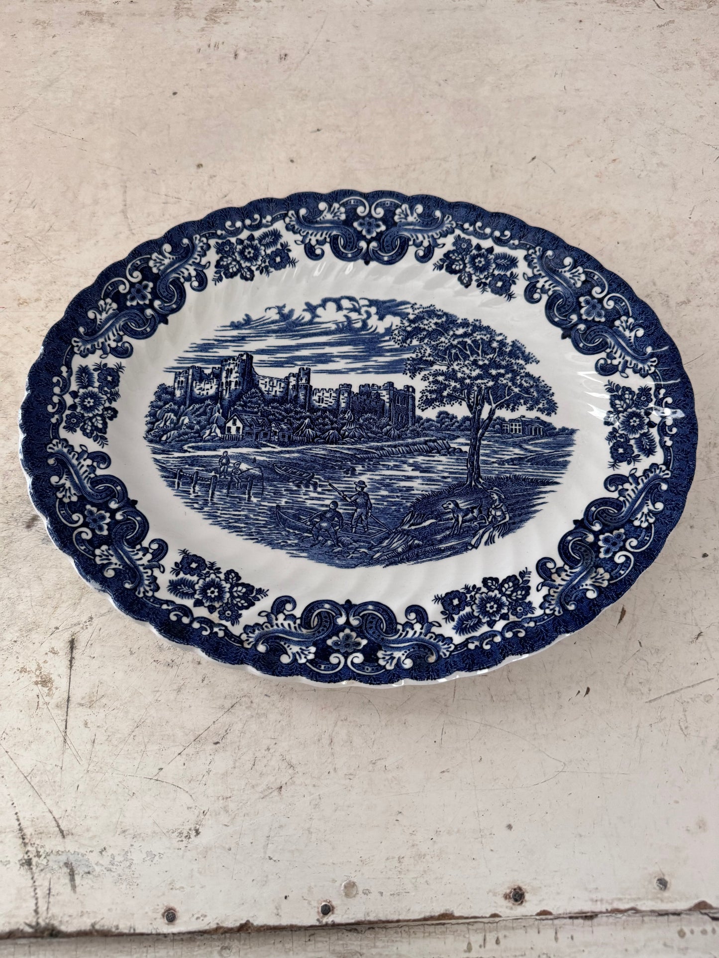 Olde Country Castles Blue Ironstone