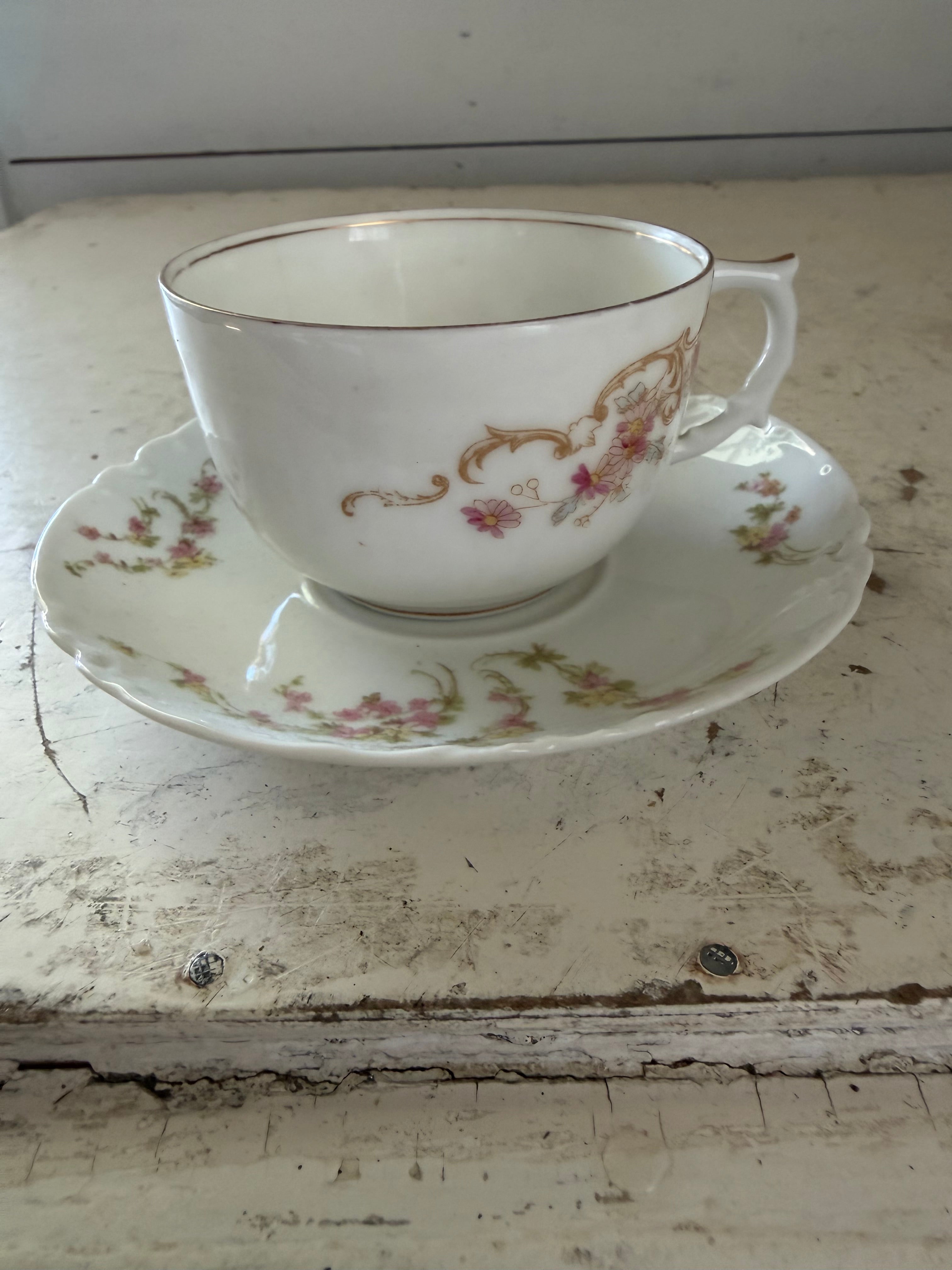 Haviland & Co Limoges France J. A. BOYD SAN DIEGO CAL China / sold Individually
