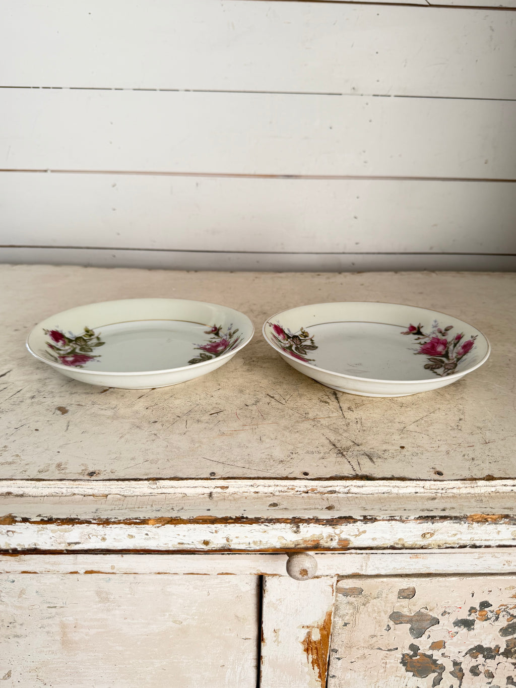 Vintage Moss Rose Style Bowls Made in Japan sold individually