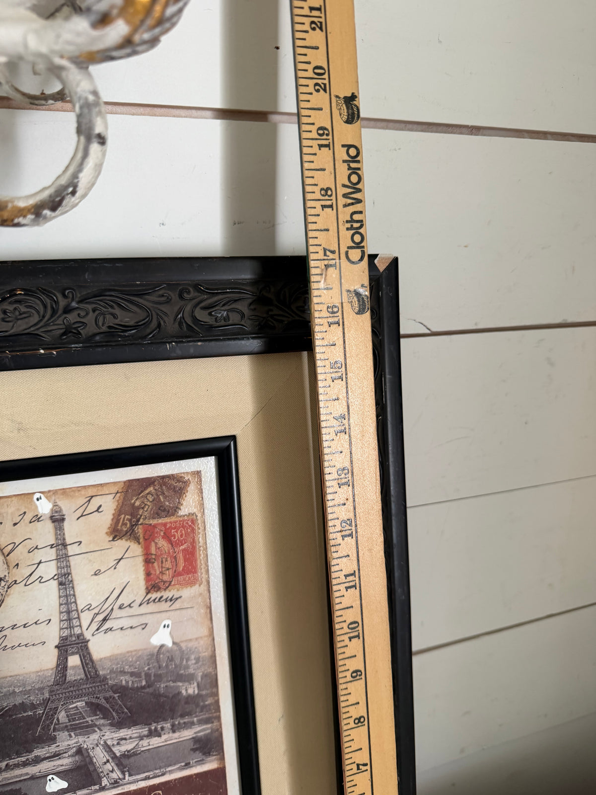 Frame will get painted and new art