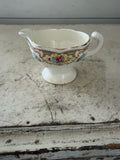 Mildred by Mount Clemens Creamer Vintage China Floral as is