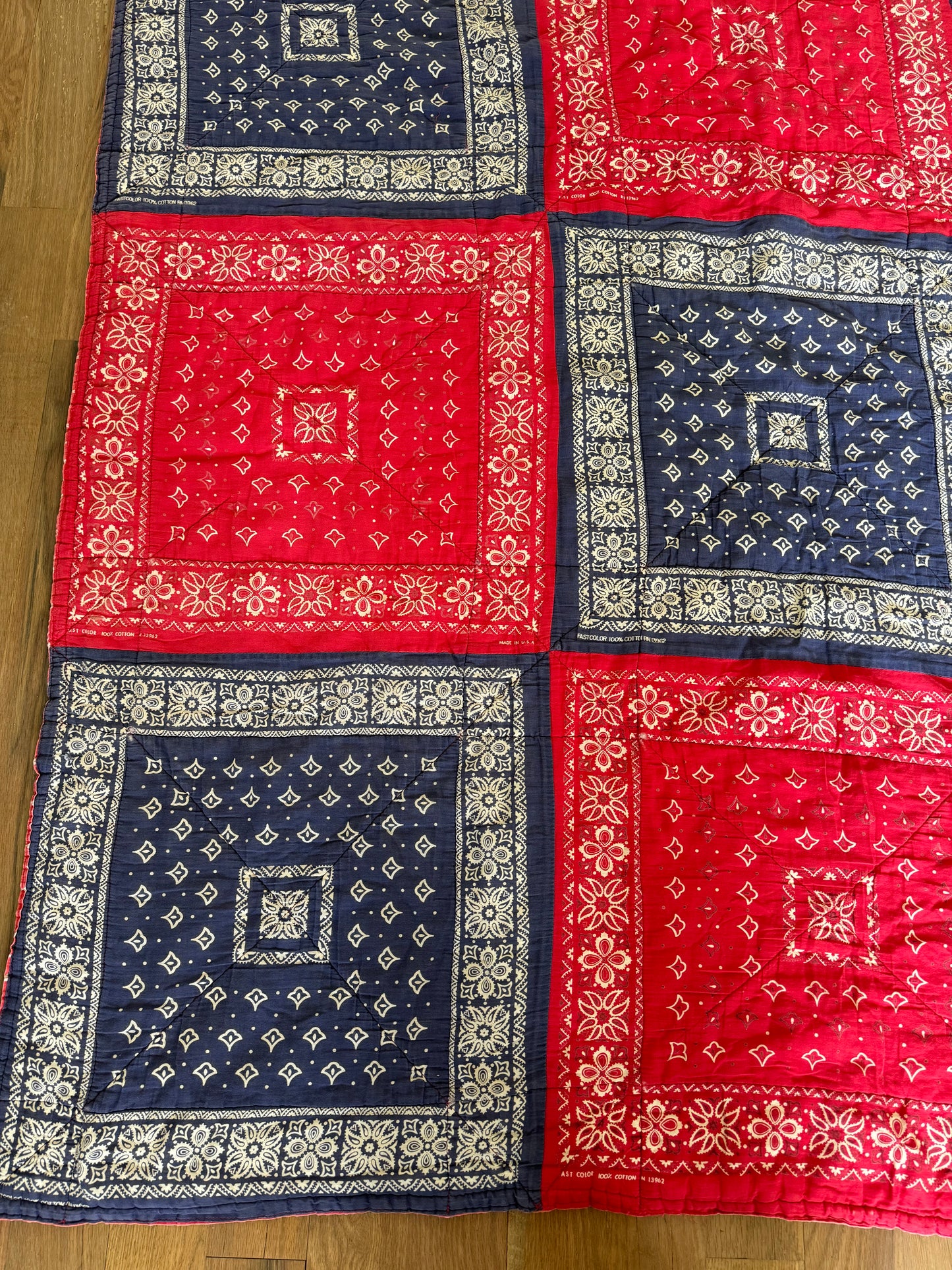 Twin Bandana Quilt