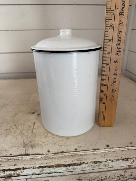 Enamel canister will get makeover