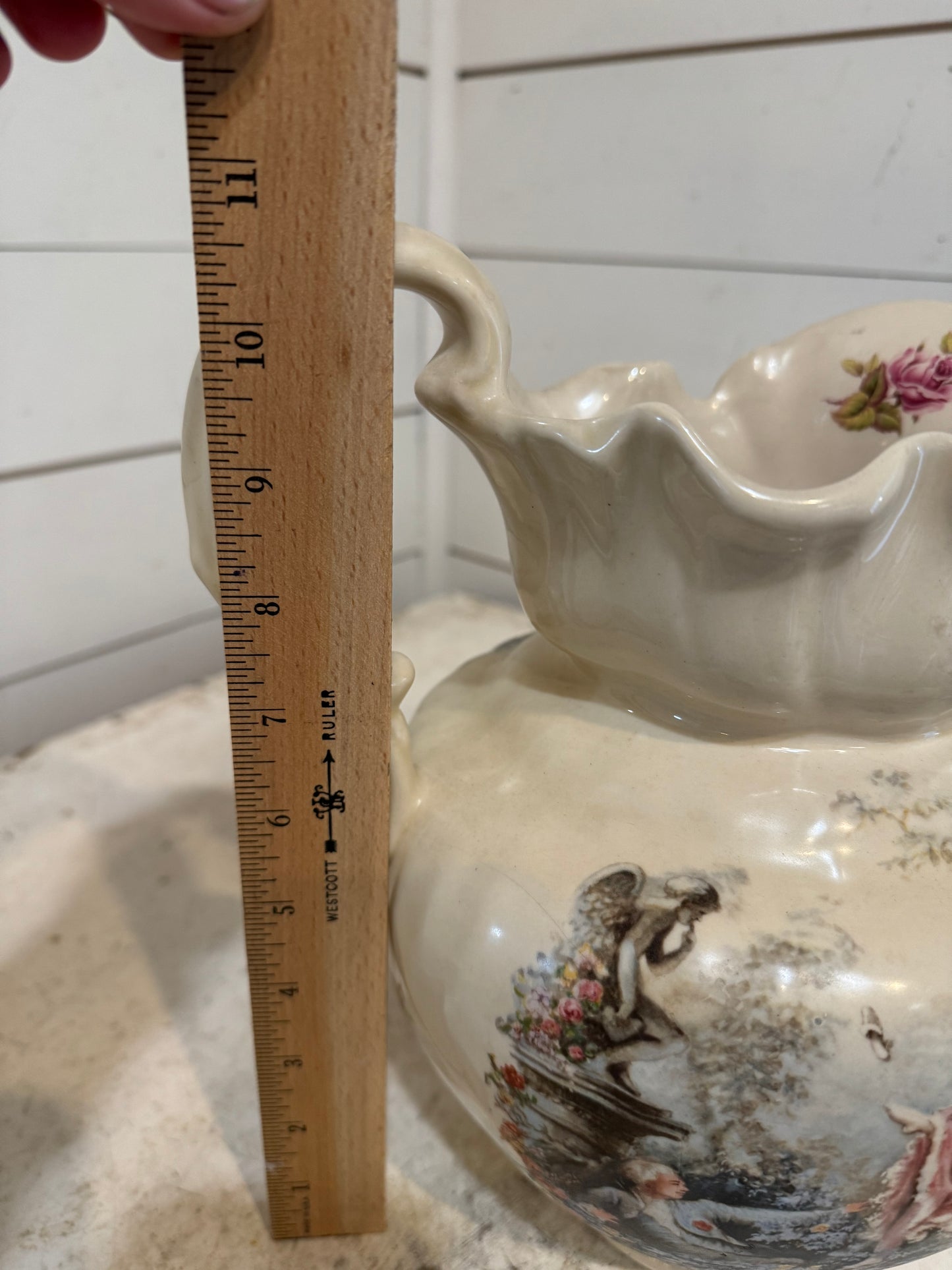 Large Vintage English Pitcher