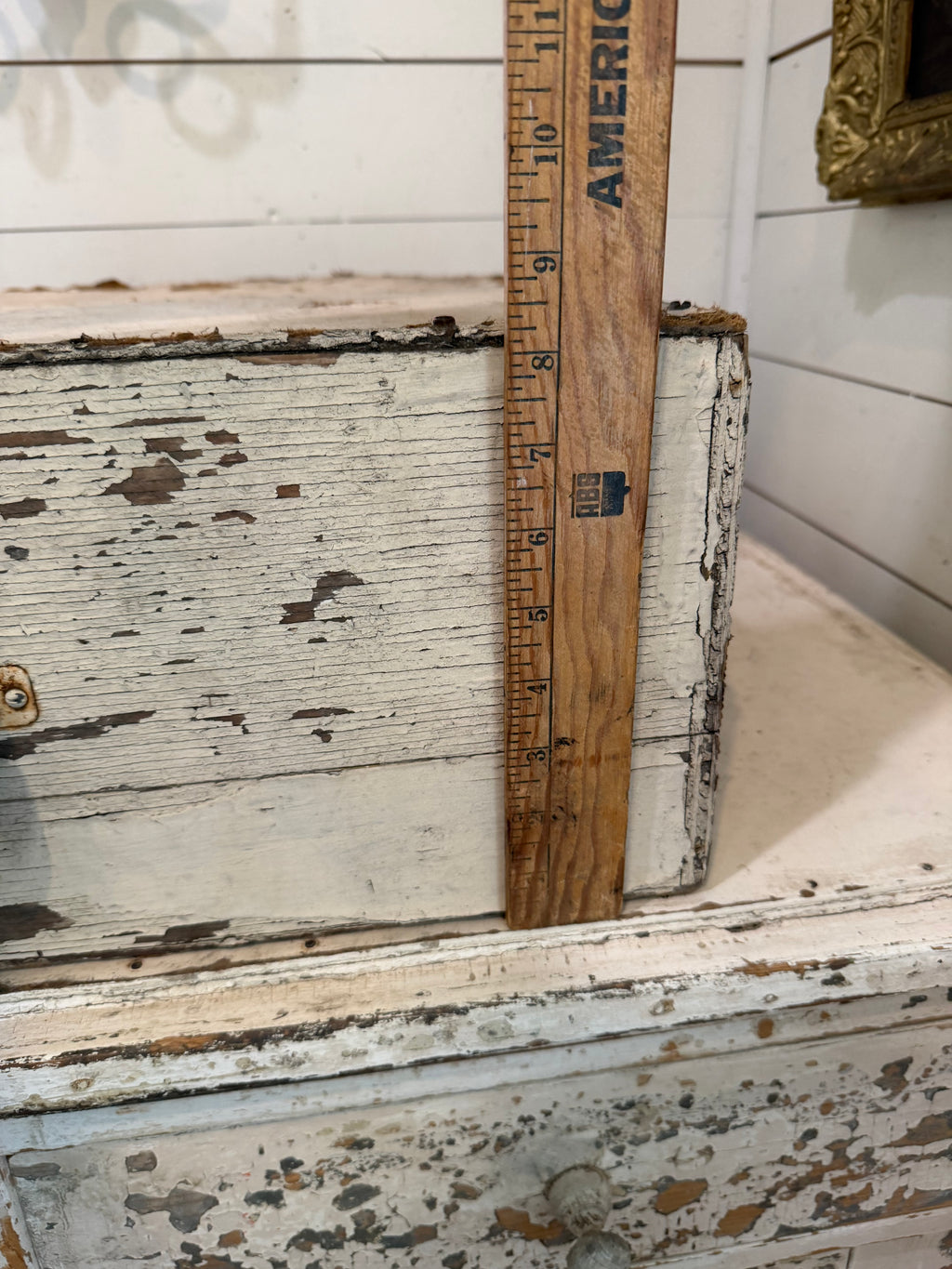 Vintage, Handmade Wood Doctors Chest