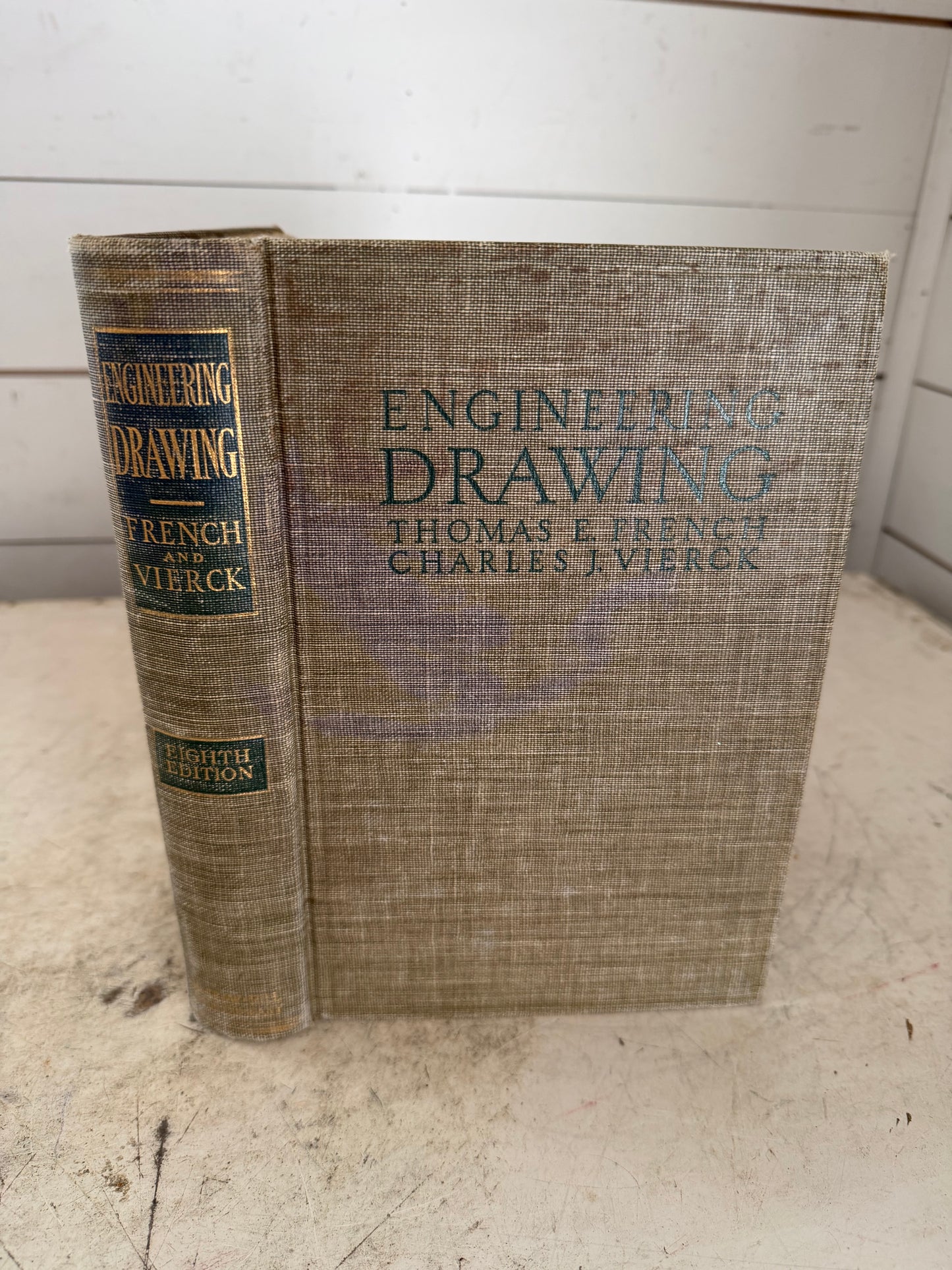 Engineering Drawing Book 1953 by Thomas French & Charles Vierck HC