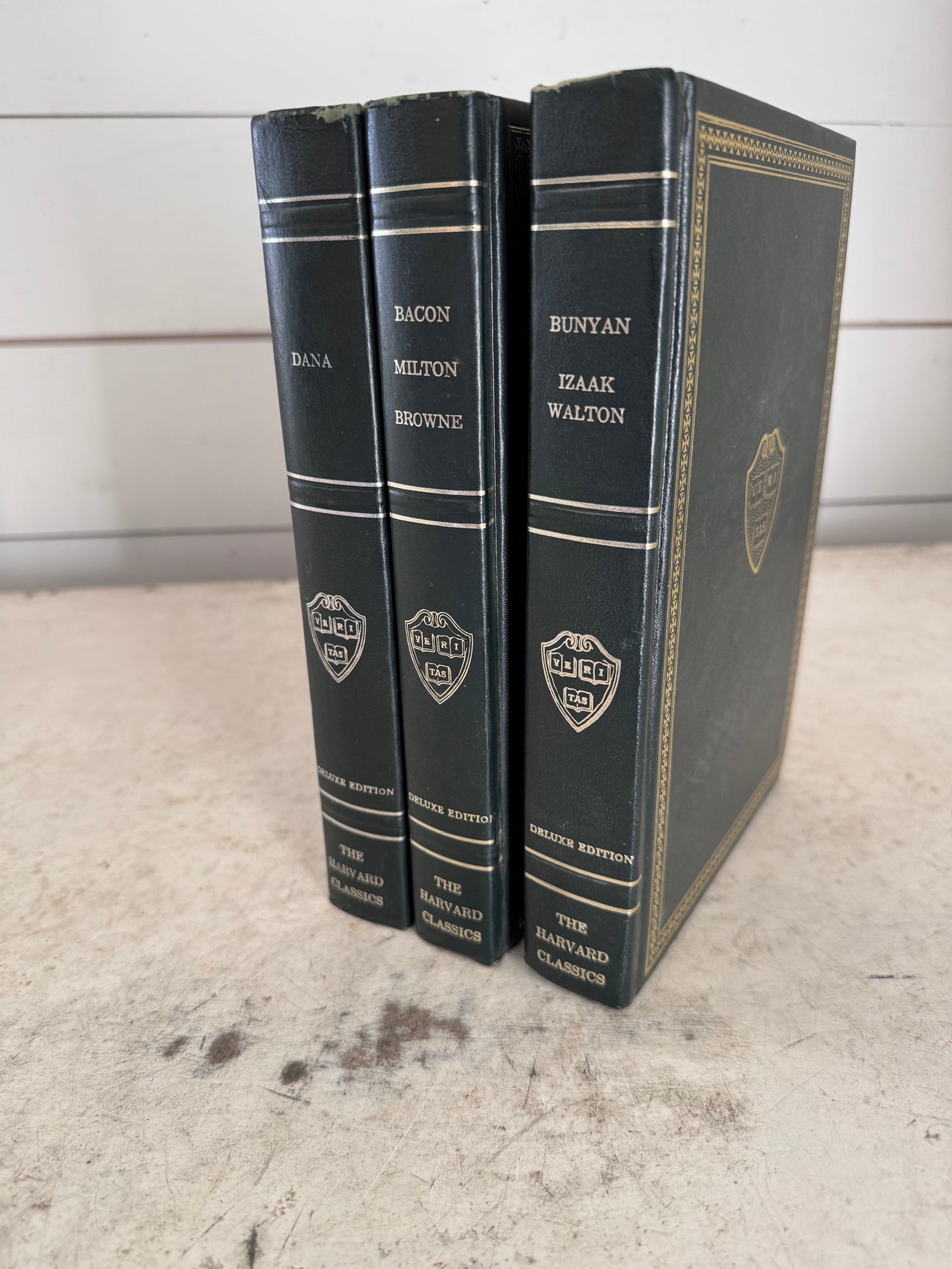 Harvard Classics 3 Book Bundle - Dana, Bacon, Bunyan