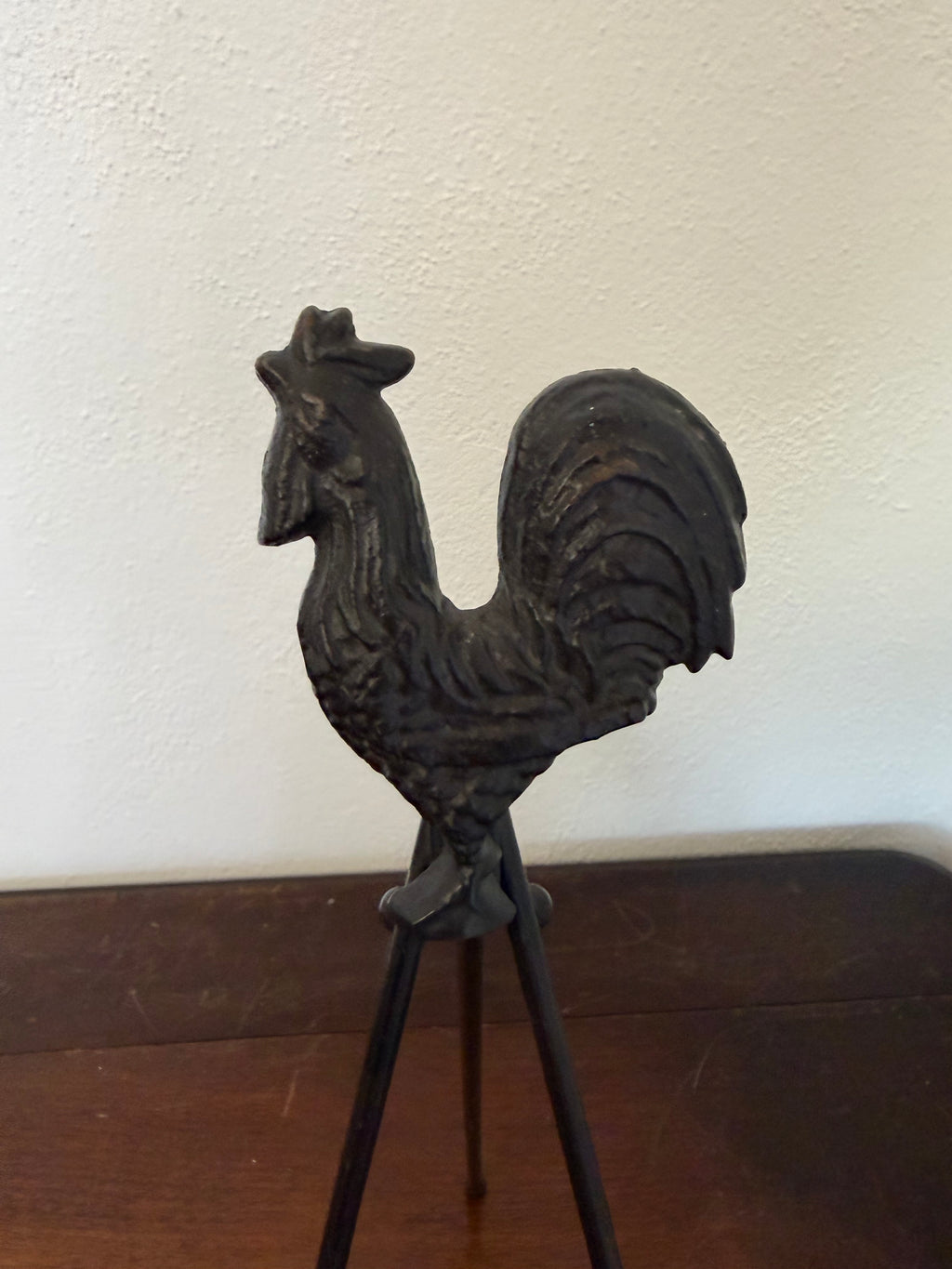 Cast iron Chicken Picture easel or cookbook holder