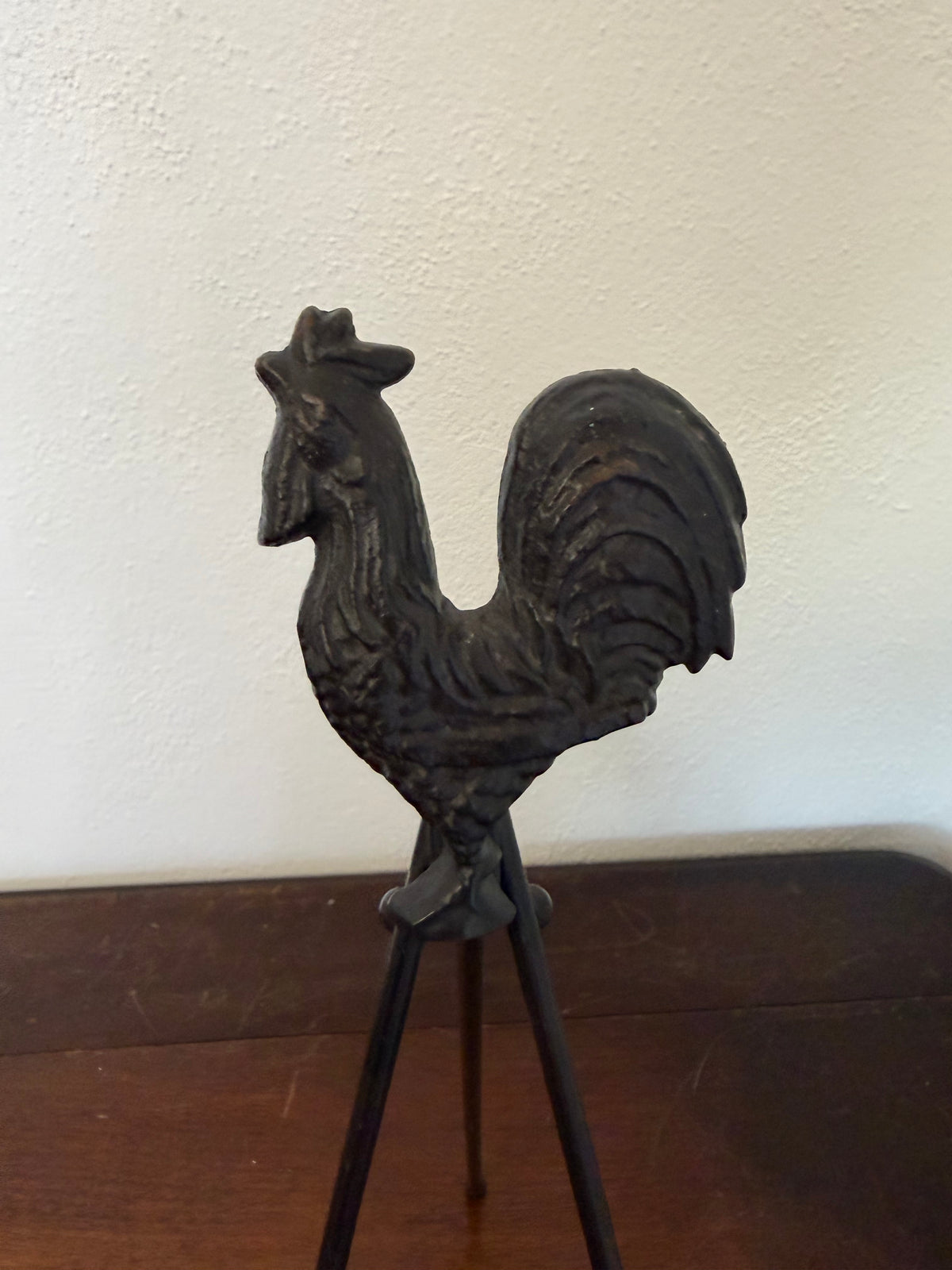 Cast iron Chicken Picture easel or cookbook holder