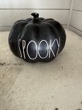 Rae Dunn Spooky pumpkin