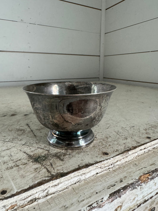 Silver Bowl - Paul Revere reproduction