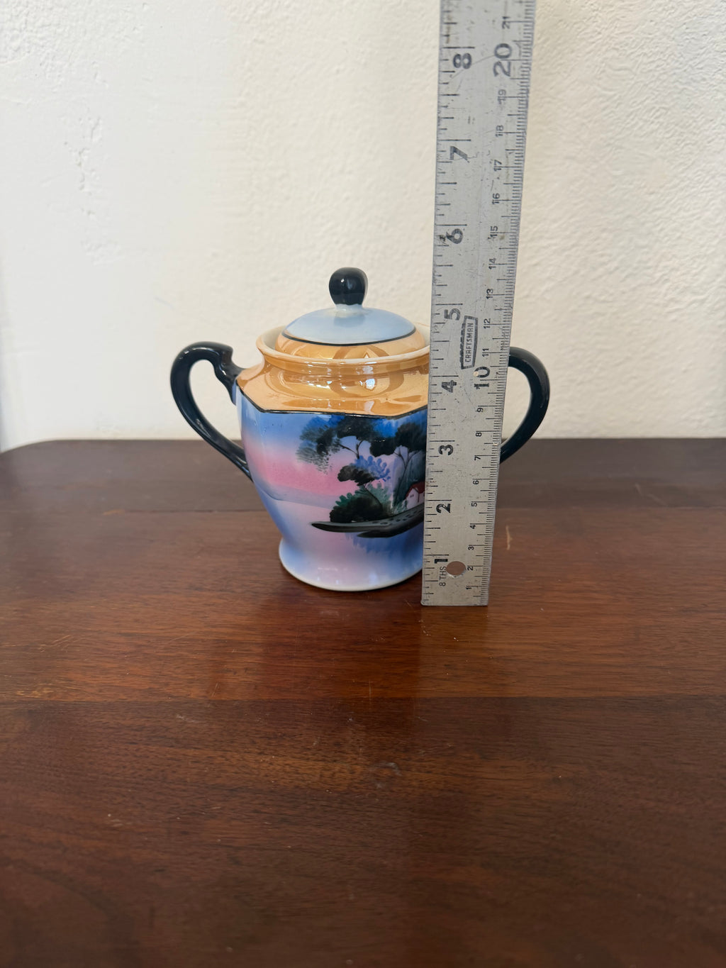 Vintage Japanese lusterware tea set - sold individually