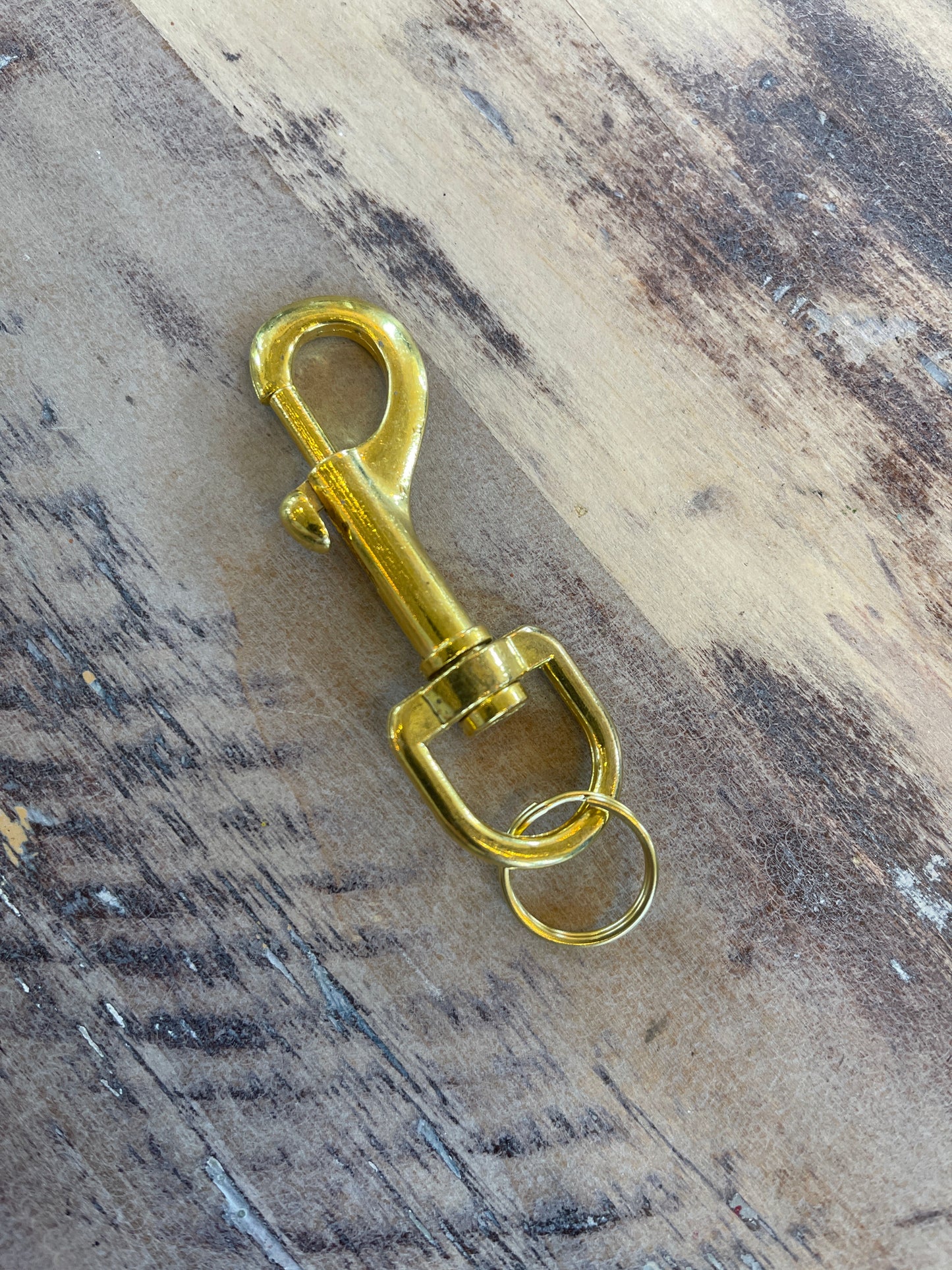 Brass Keychain Hook