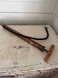 Vintage Goldenrod Tire Pump