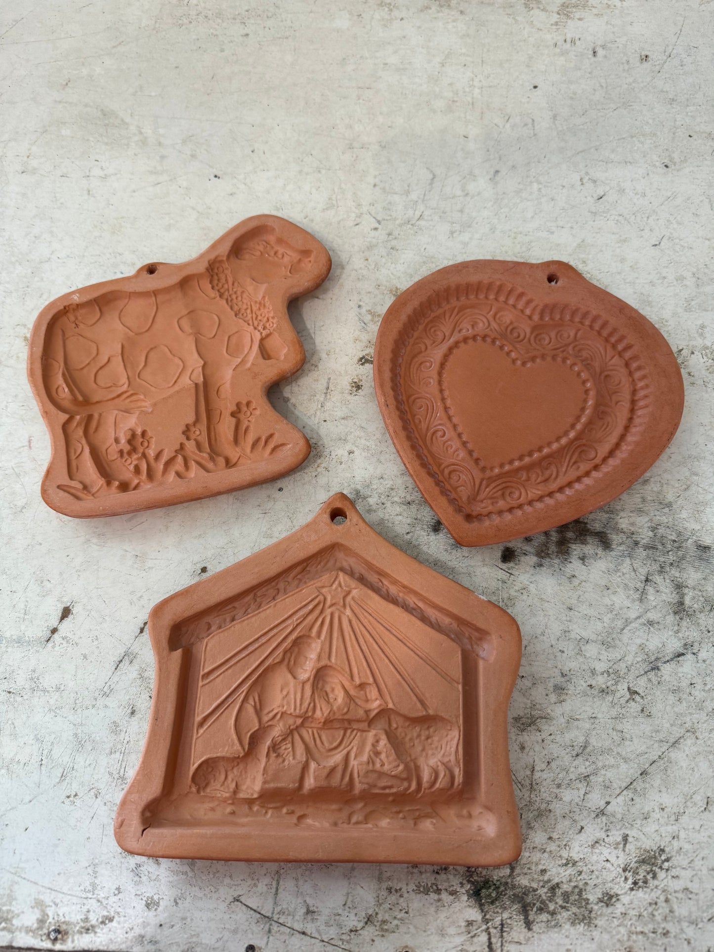 Cotton Press Ceramic Moulds - sold individually