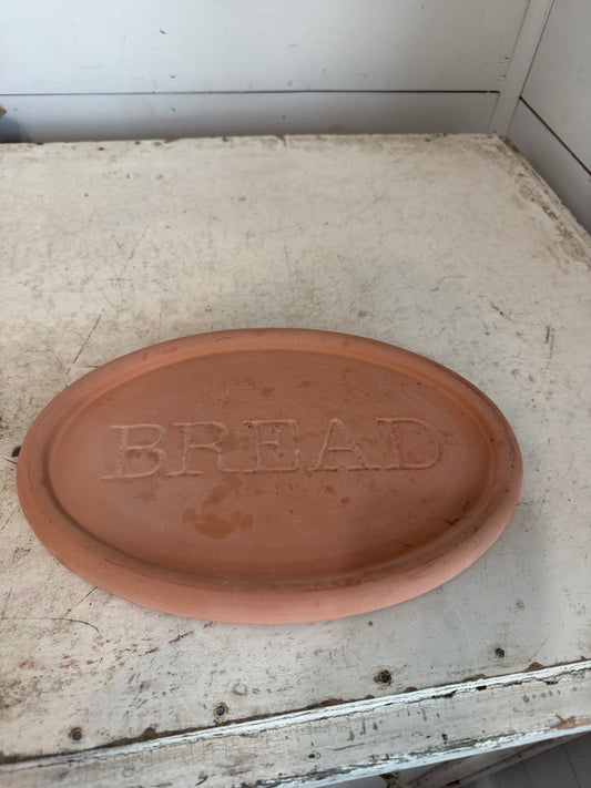 Mud Pie Bread Warming Set Terracotta Plate