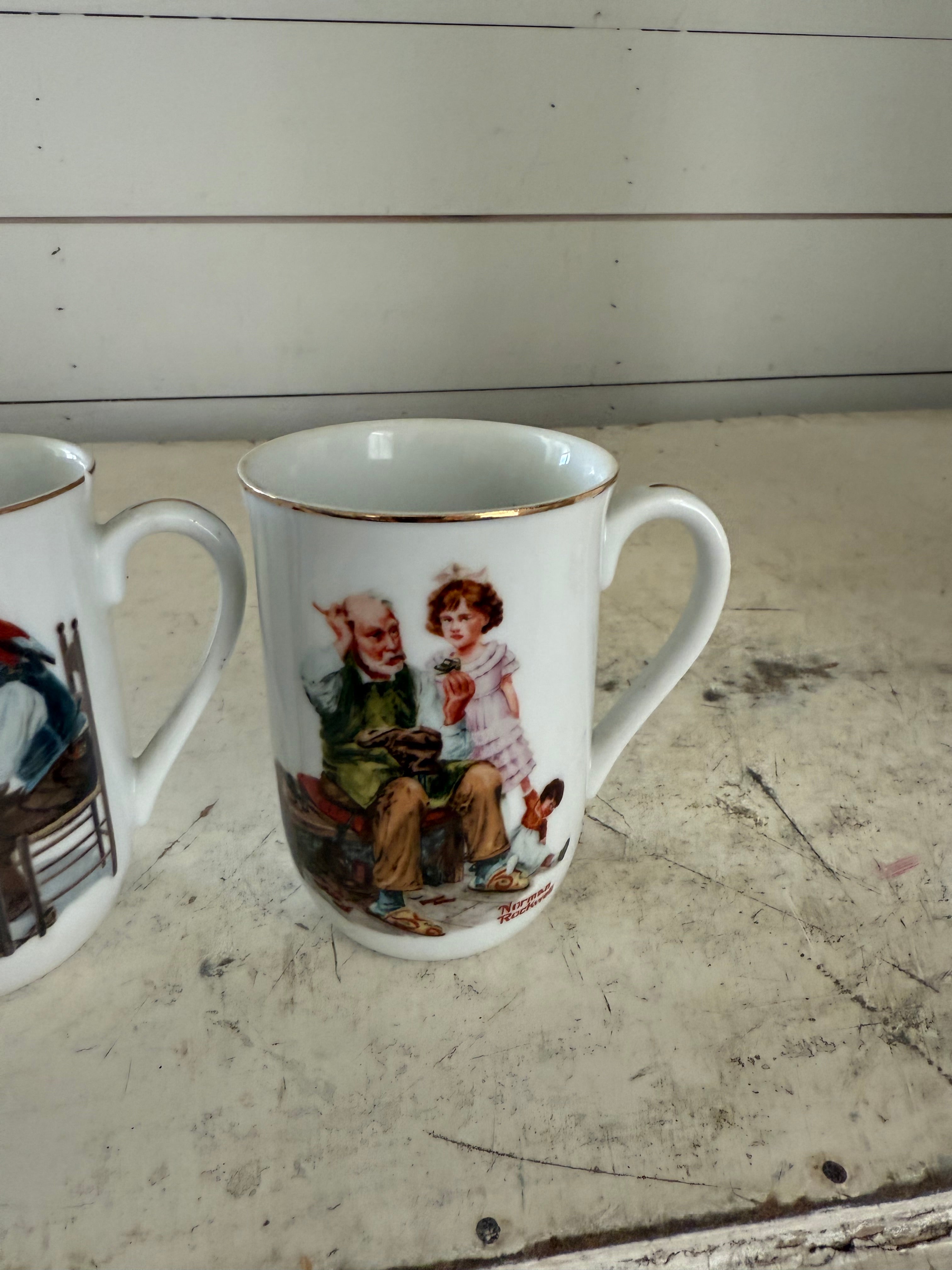 Norman Rockwell Mug sold individually