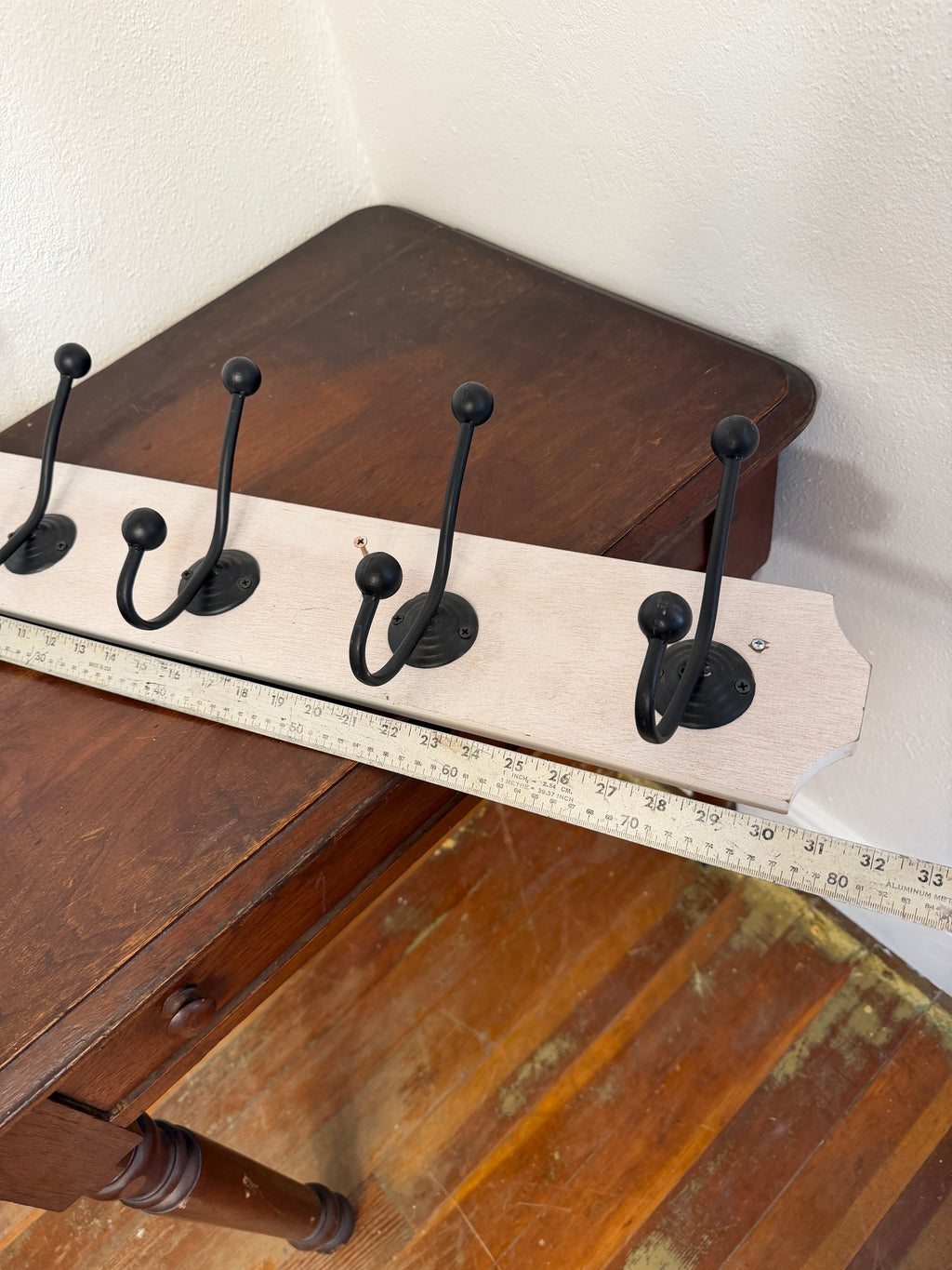 5 Hook Coat Rack - Will Get Makeover