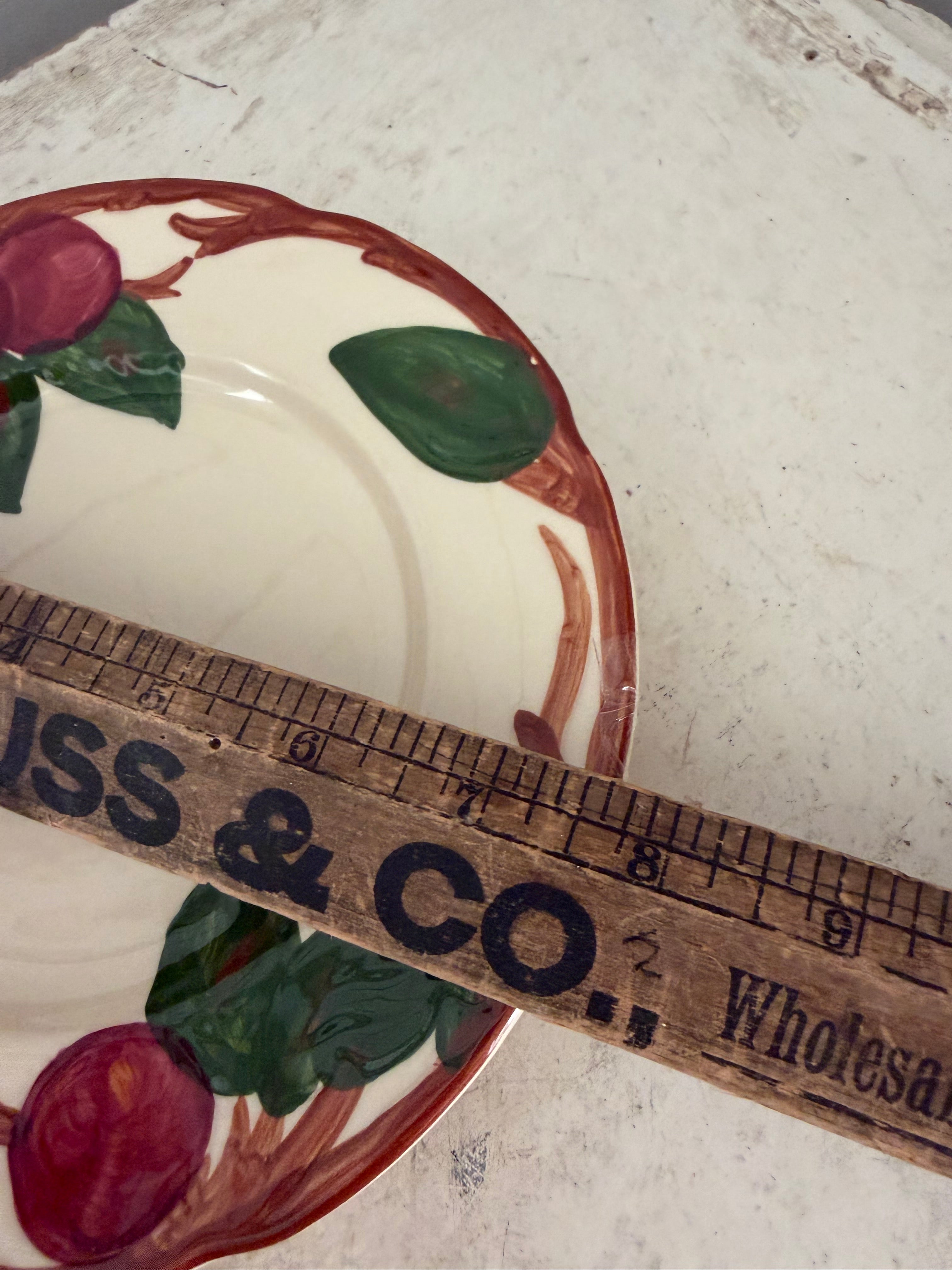 Franciscan Apple pattern with chips sold individually
