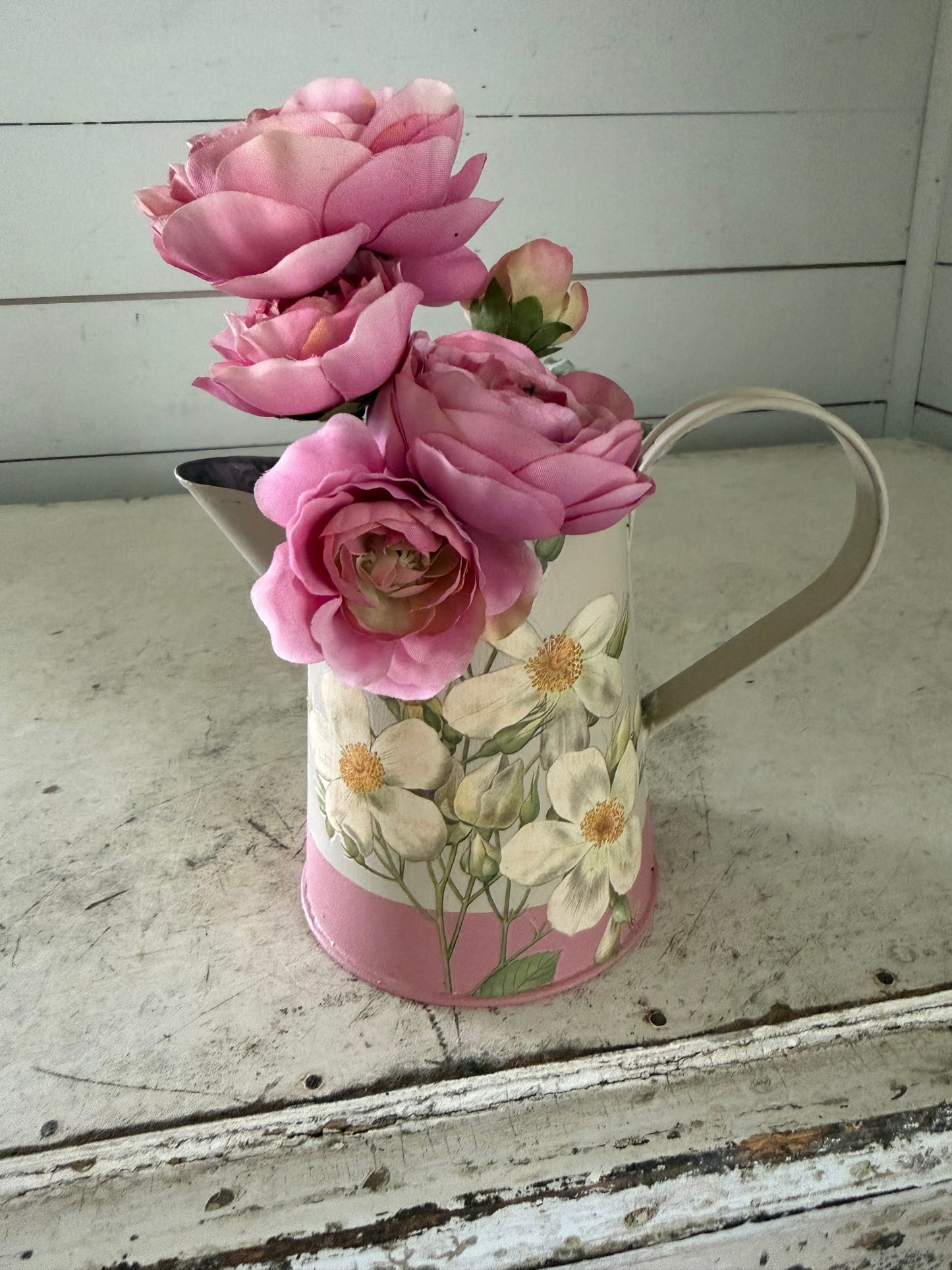 Hand painted picture floral not included