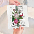 Swedish Cloth Vintage French Roses Butterfly