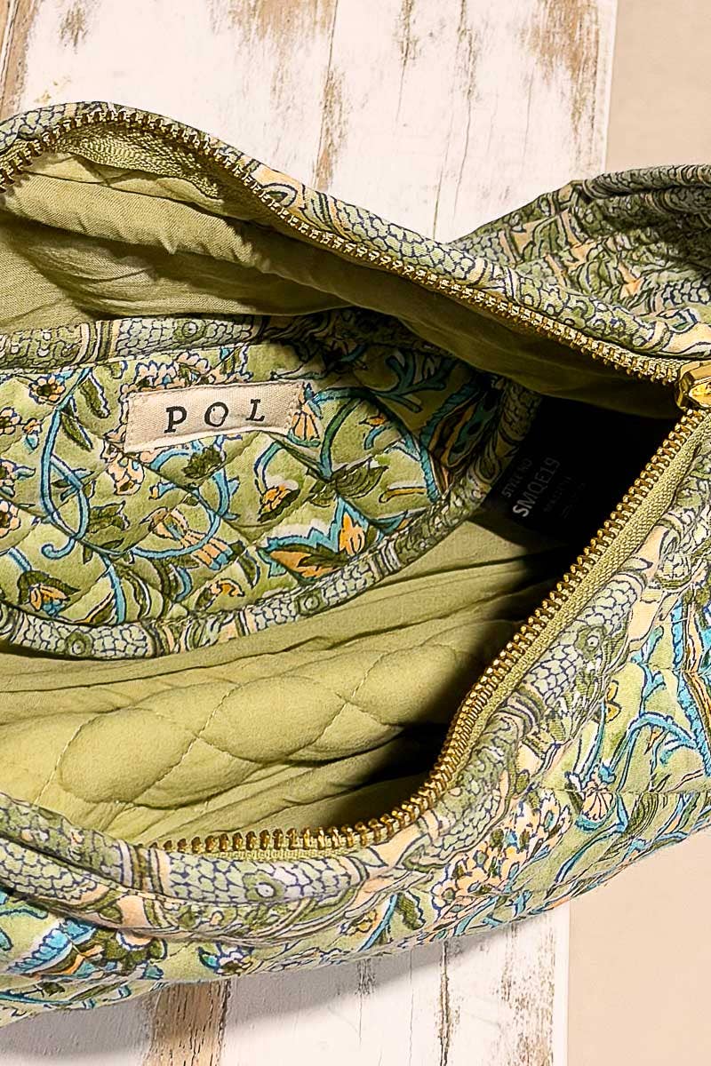 Essential Lightweight Quilted Floral Bag