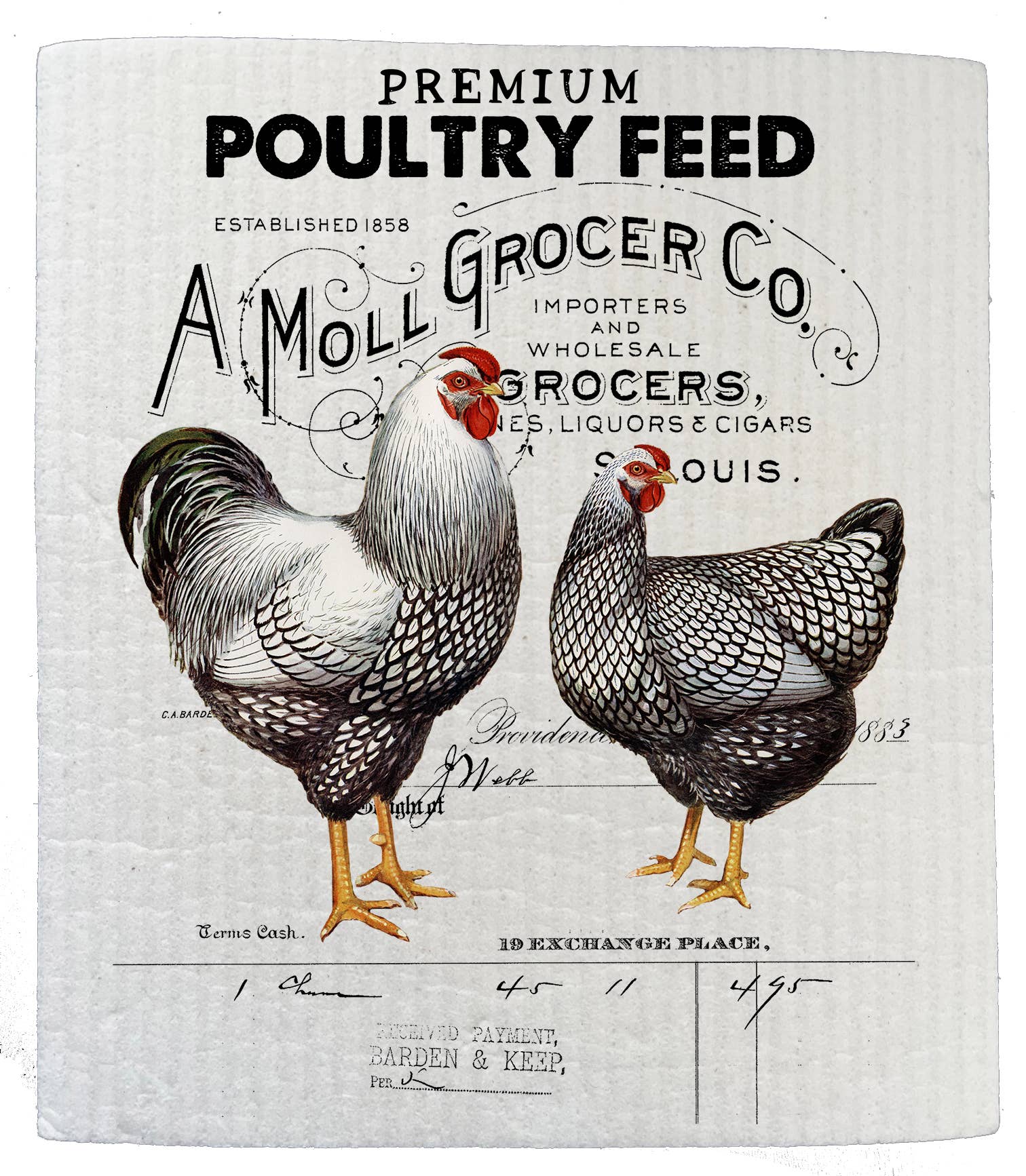 Swedish Cloth Farmers Market Chicken Feed Kitchen