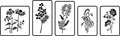 Mini Stems | JRV Stencil Designed by Debi from Debi's Design Diary