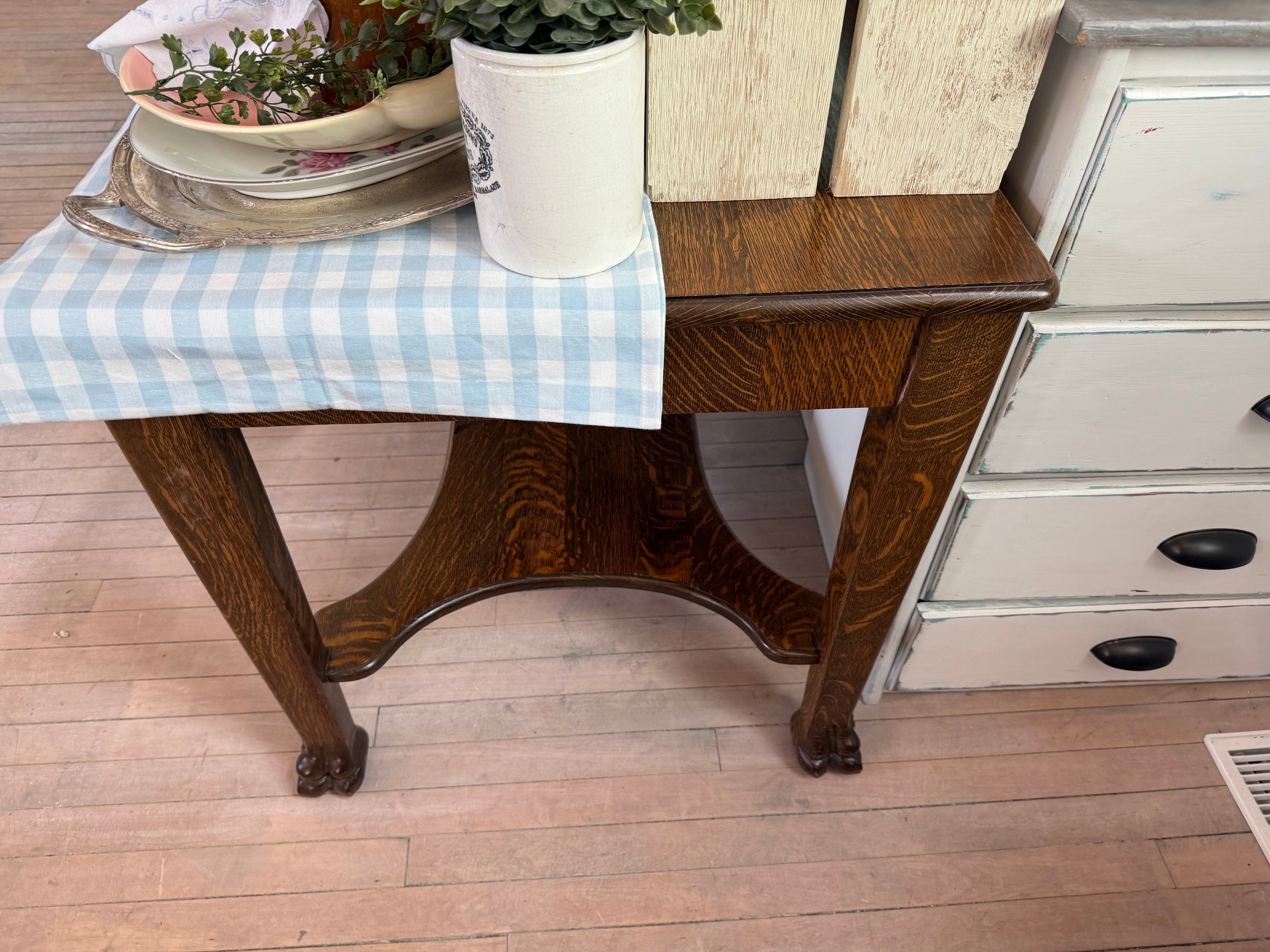 Quarter Sawn Oak desk / table