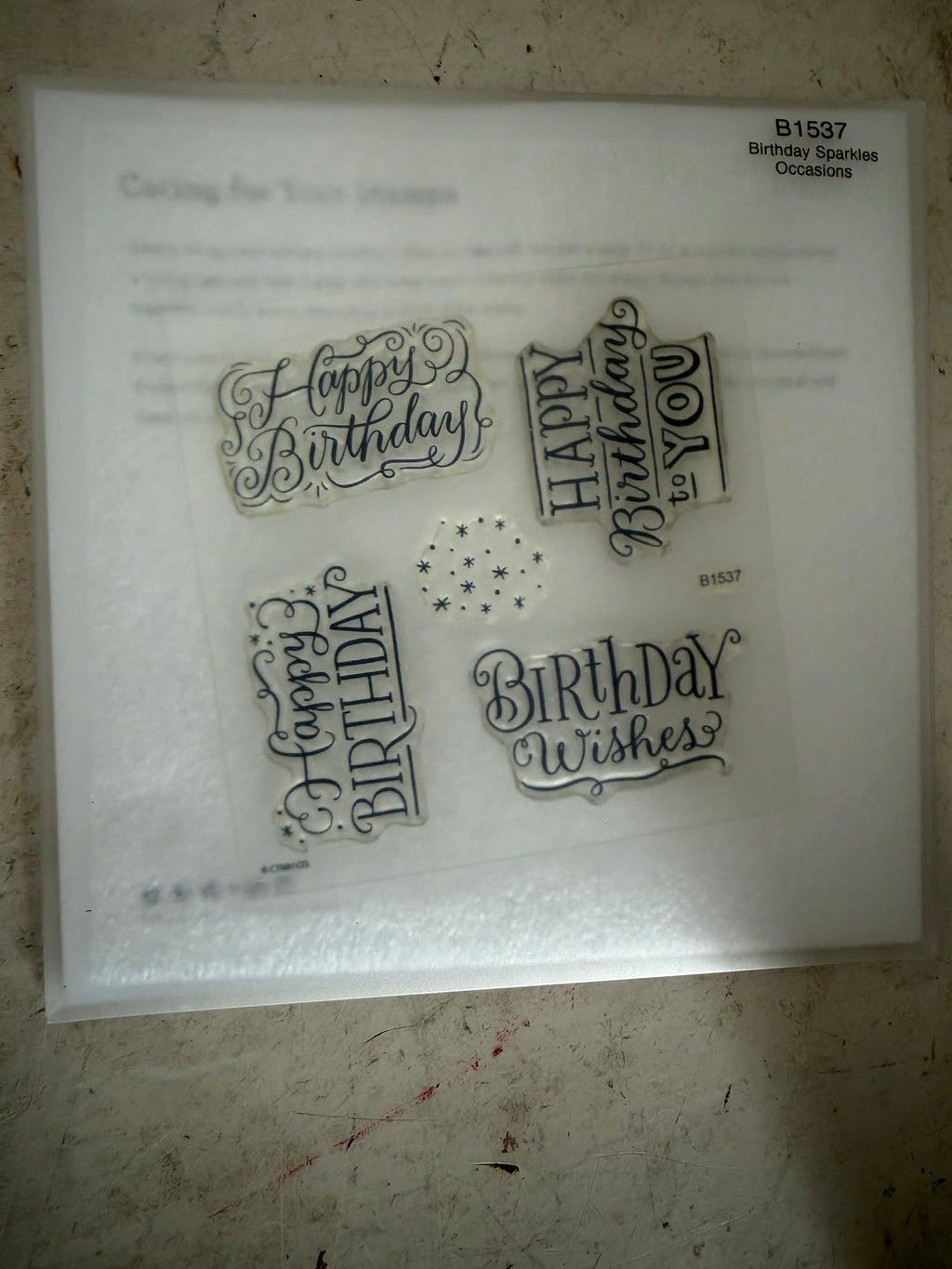 Close to My Heart Stamp Sets - sold Individually