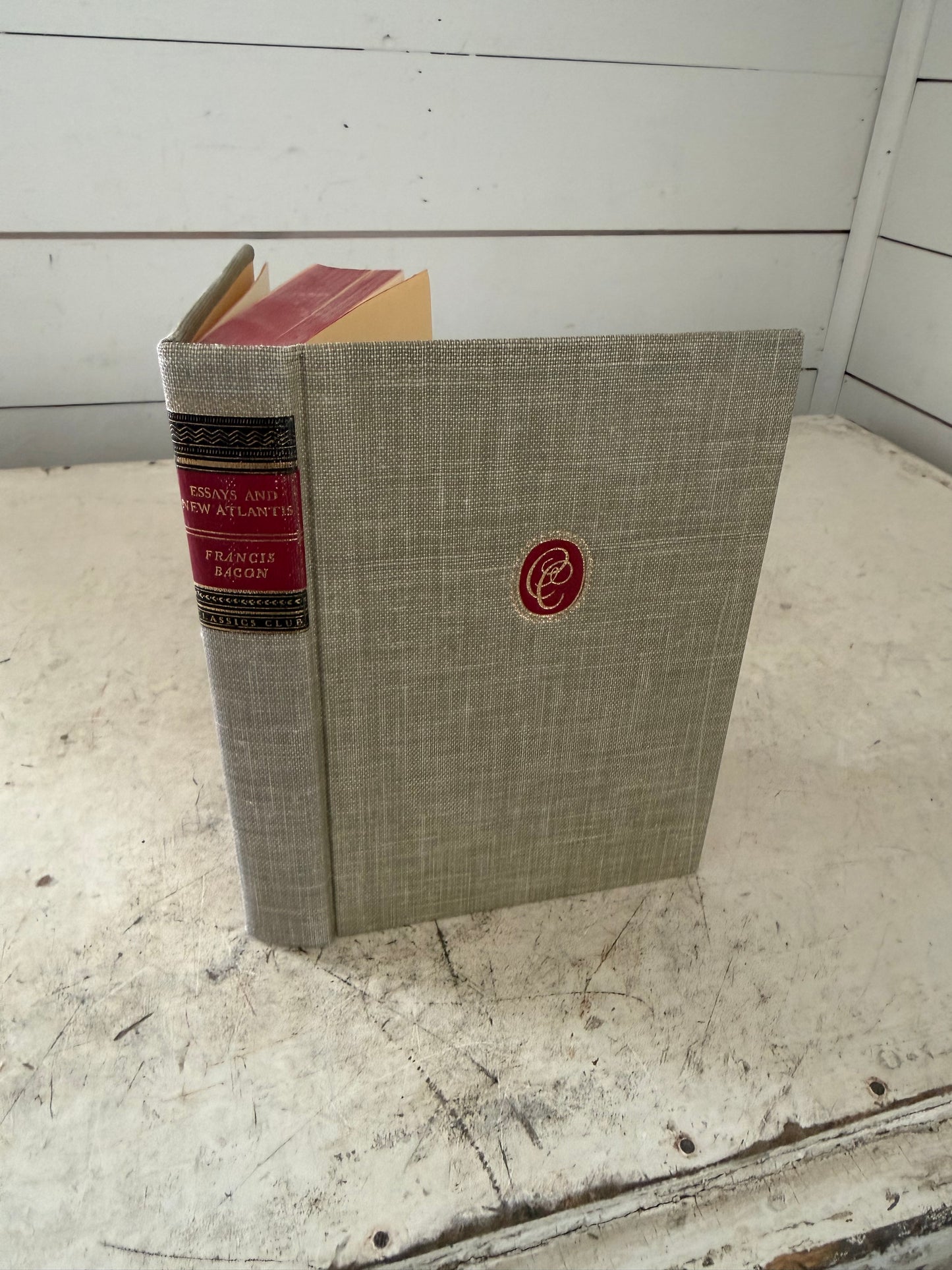 Classic Club Essays and New Atlantis, Francis Bacon - Book (Copy)
