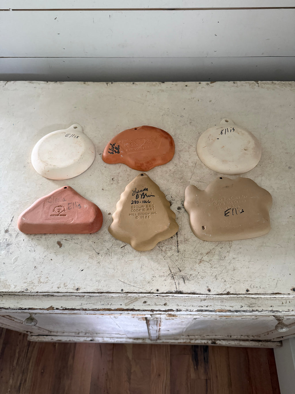 Stoneware Cookie Moulds - Sold Individually