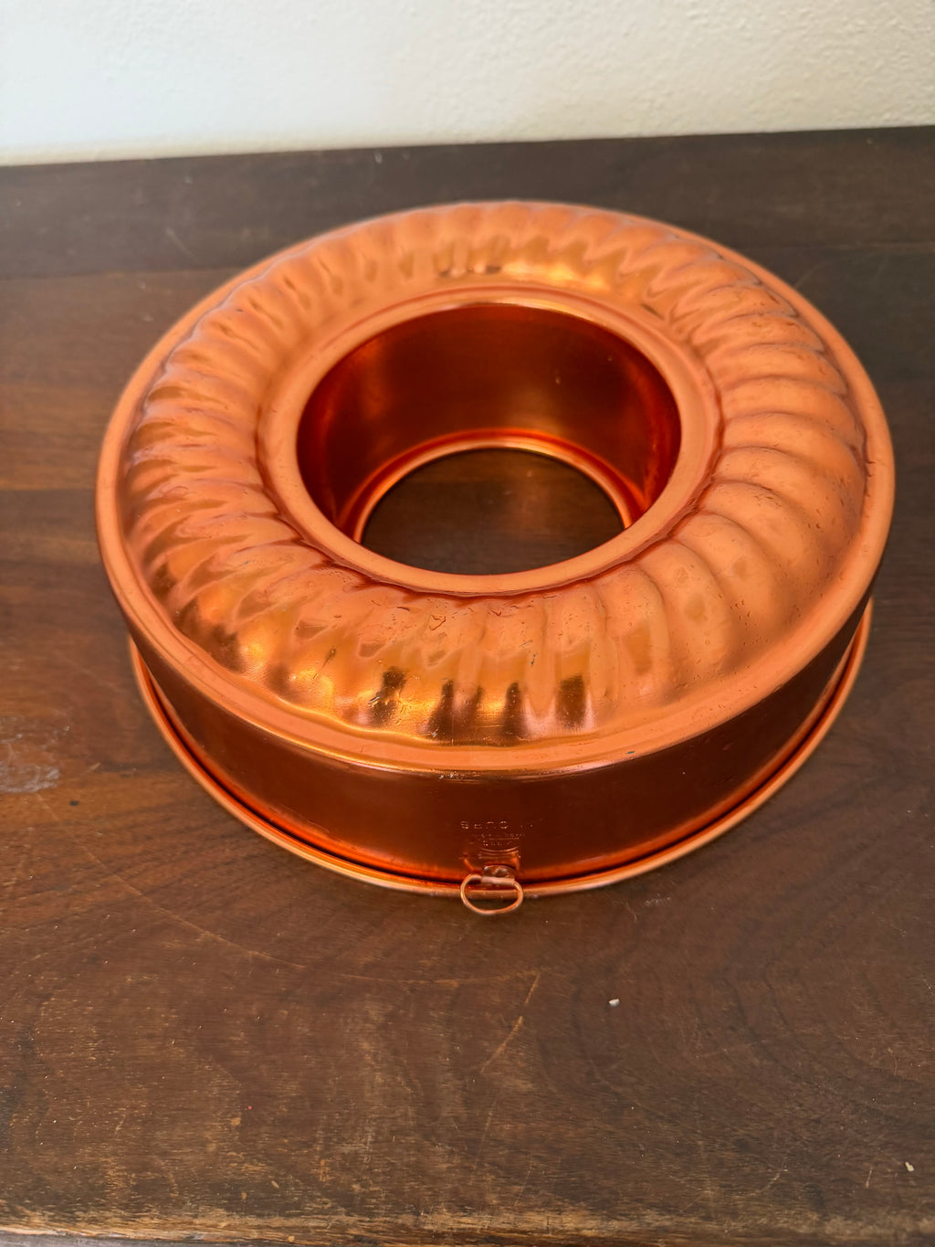 Vintage Mirro Copper Toned Aluminum 6 cup Ring mold