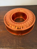Vintage Mirro Copper Toned Aluminum 6 cup Ring mold